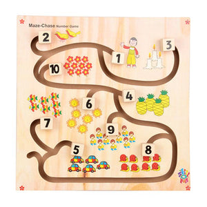 Maze Chase - Number Game