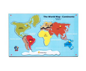 The World Map - Continents