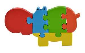 Take Apart Puzzle Large - Hippopotamus