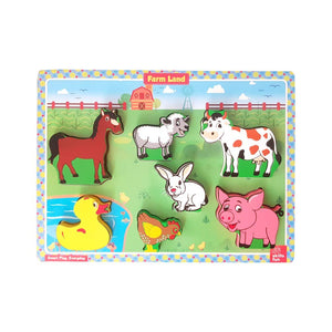 Chunky Puzzle-Farm Animals