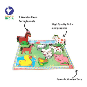 Chunky Puzzle-Farm Animals