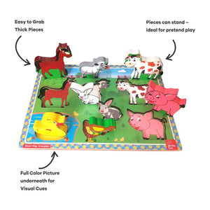 Chunky Puzzle-Farm Animals