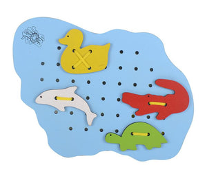 Sewing Pond With Water Animals