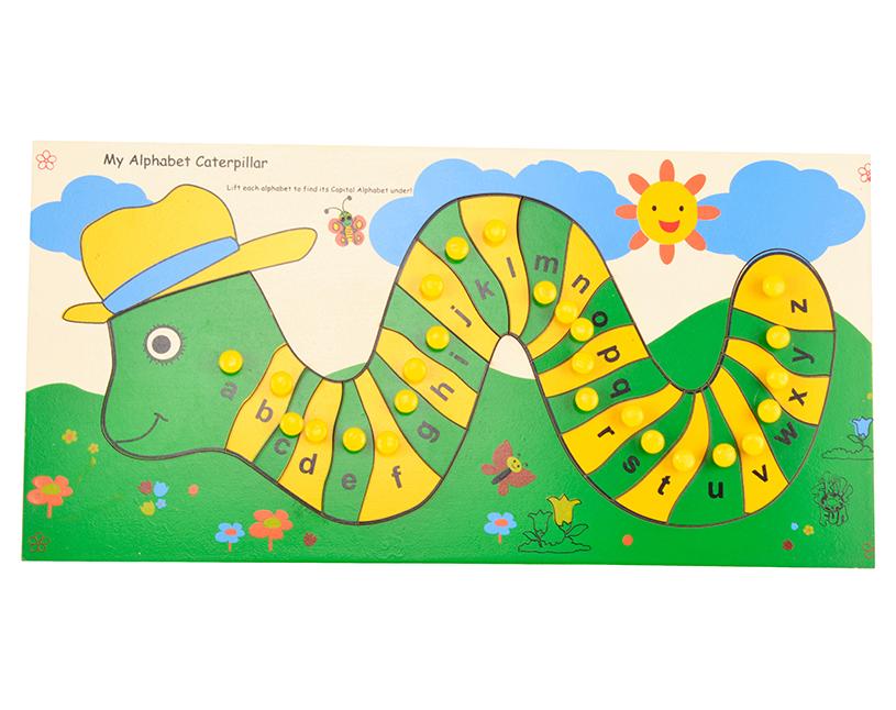 My Alphabet Caterpillar Lower and Capital Alphabets