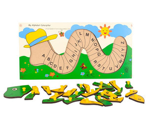 My Alphabet Caterpillar - Lower and Capital Alphabets