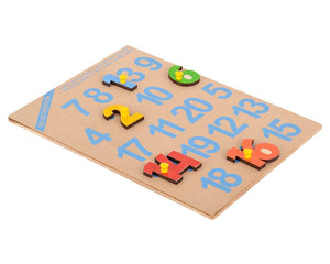 1-20 Number Shape Tray