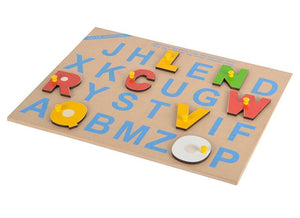 Alphabet Picture Tray with Knobs