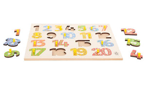 1-20 Picture On Number Tray