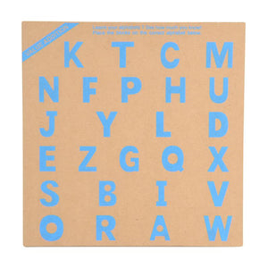 Capital Alphabet Tray with Pictures