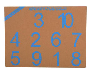 1-10 Number Picture Tray