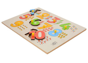 1-10 Number Picture Tray