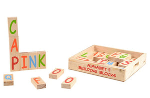 Alphabet Building Blocks