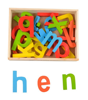 Lower abc Colored Cutout Blocks