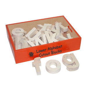 Lower abc Cutout Blocks