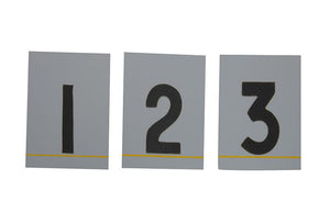 Sand Paper Numbers - 0-9