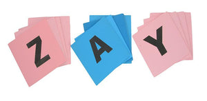 Sand Paper Alphabet - English Uppercase