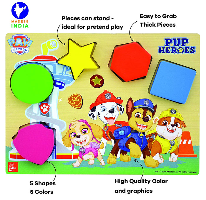 PAW PATROLL SHAPE SORTER