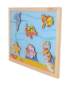 Magnetic Twin Play Tray - Deep Sea