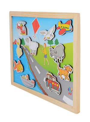 Magnetic Twin Play Tray - Classification Game