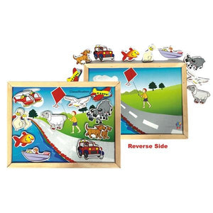 Magnetic Twin Play Tray - Classification Game