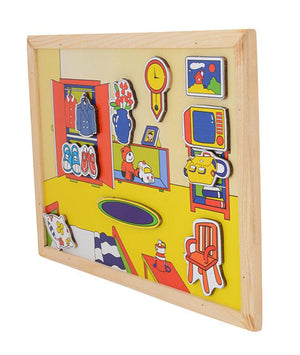 Magnetic Twin Play Tray - The Room