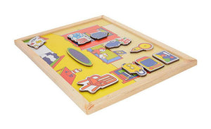 Magnetic Twin Play Tray - The Room