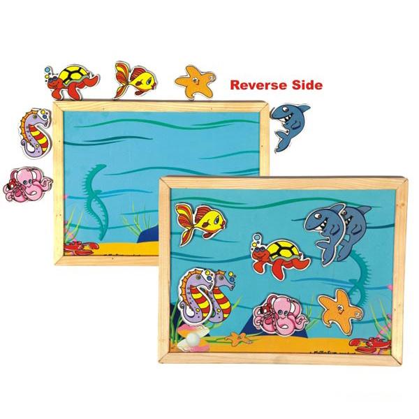 Magnetic Twin Play Tray - Deep Sea