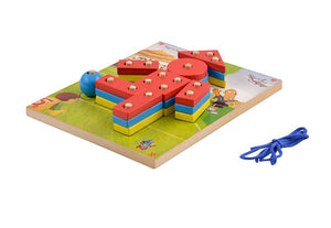 Peg A Puzzle - Footballer