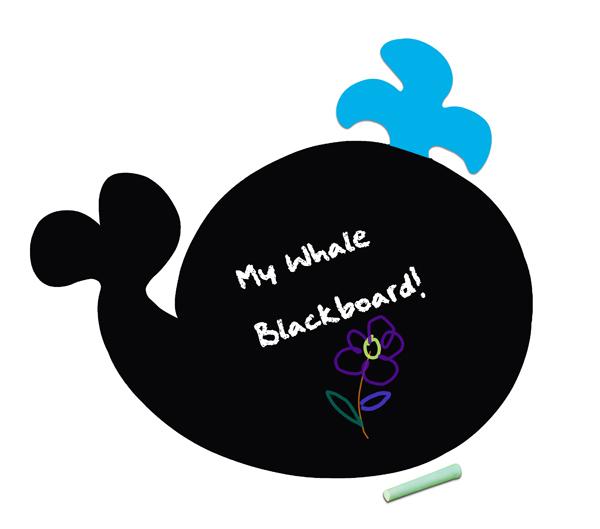 Chalk Board - Whale