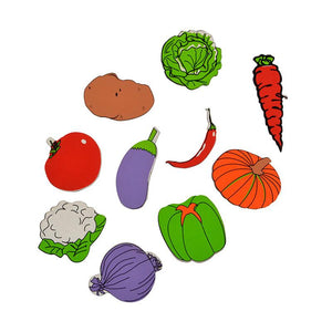 Magnetic Cutouts - Vegetables