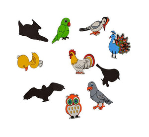 Magnetic Cutouts - Birds