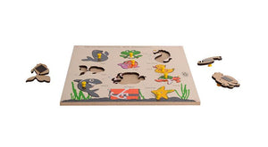 Magnetic King Size Identification Tray - Water Animals
