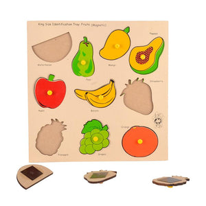 Magnetic King Size Identification Tray - Fruits