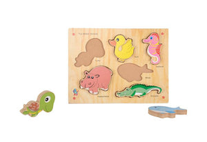 Fun Raised Identification Trays - Water Animals