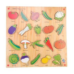 Jumbo Vegetable Tray  (Raised)