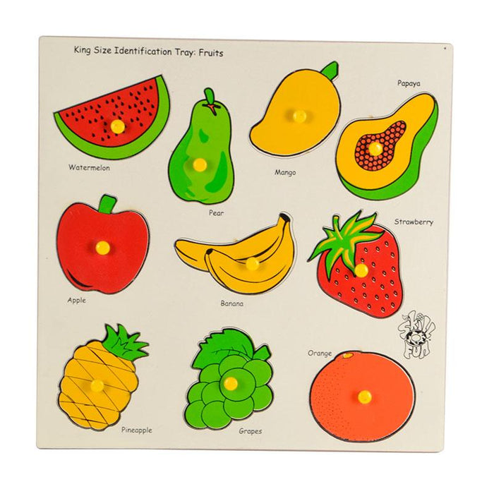 King Size Identification Tray - Fruits