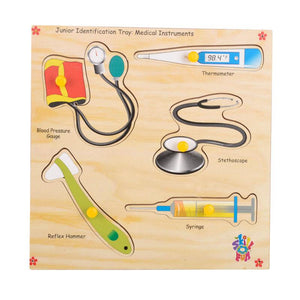 Junior Identification  Trays - Medical Instruments