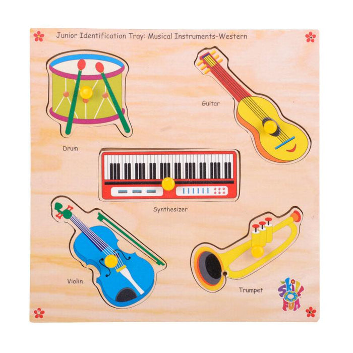 Junior Identification  Trays - Western Musical Instruments