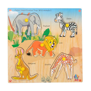 Junior Identification  Trays - Wild Animals I