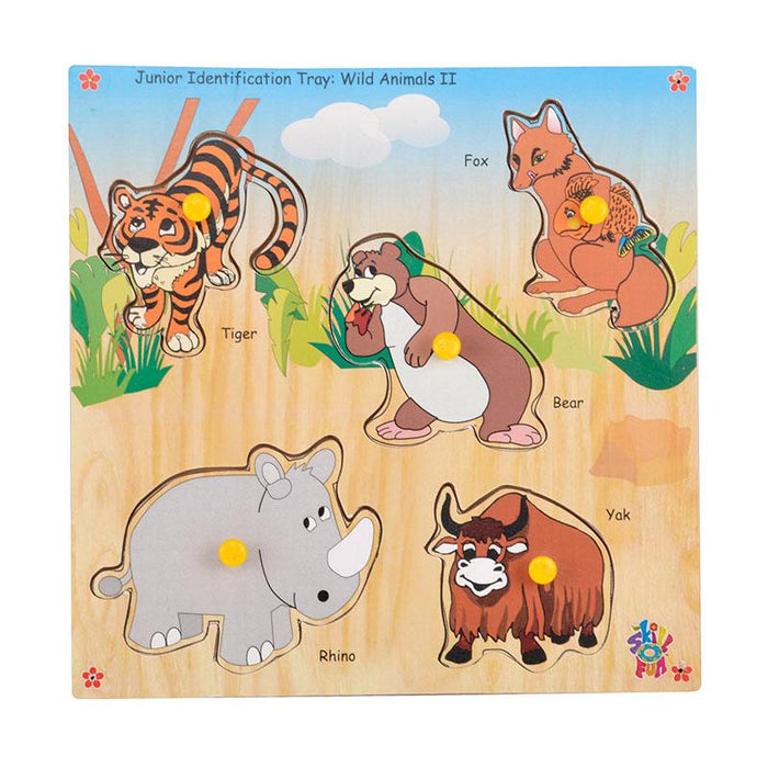 Junior Identification  Trays - Wild Animals II