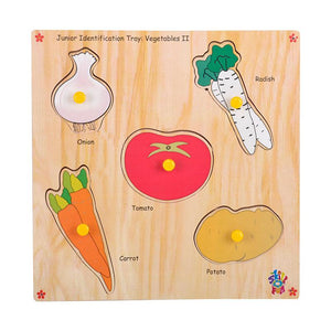 Junior Identification  Trays - Vegetables II