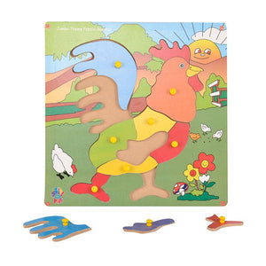 Jumbo Theme Puzzle - Rooster