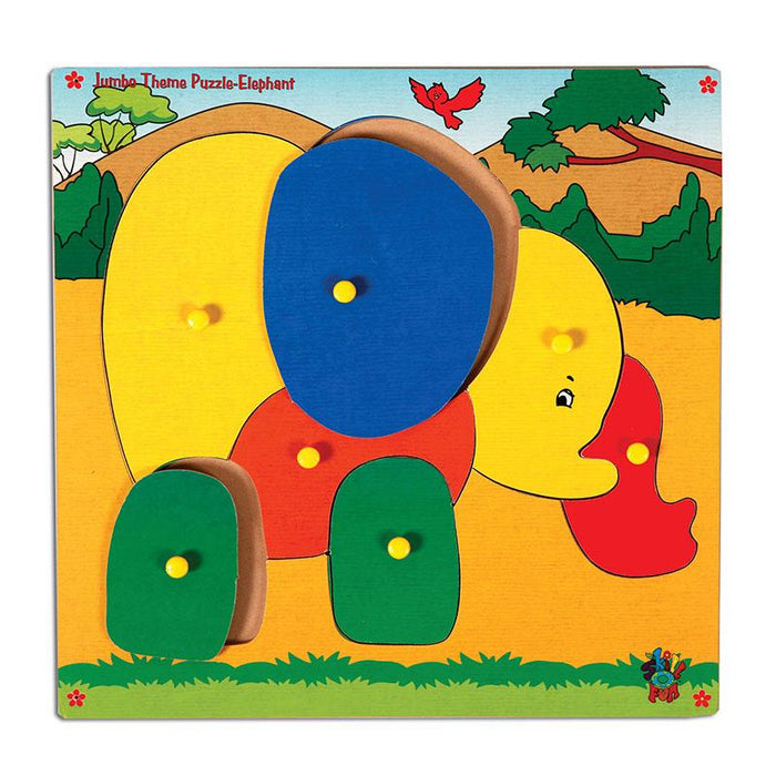 Jumbo Theme Puzzle - Elephant
