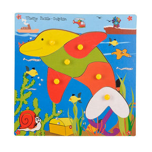 Theme Puzzle - Dolphin