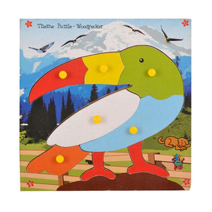 Theme Puzzle - Woodpecker