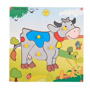 Theme Puzzle - Jersey Cow