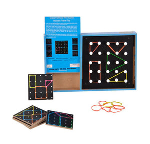Geometrical Pin Board Travel Toy